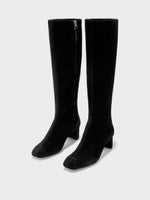 Marty Suede Knee-High Boots - Image 3