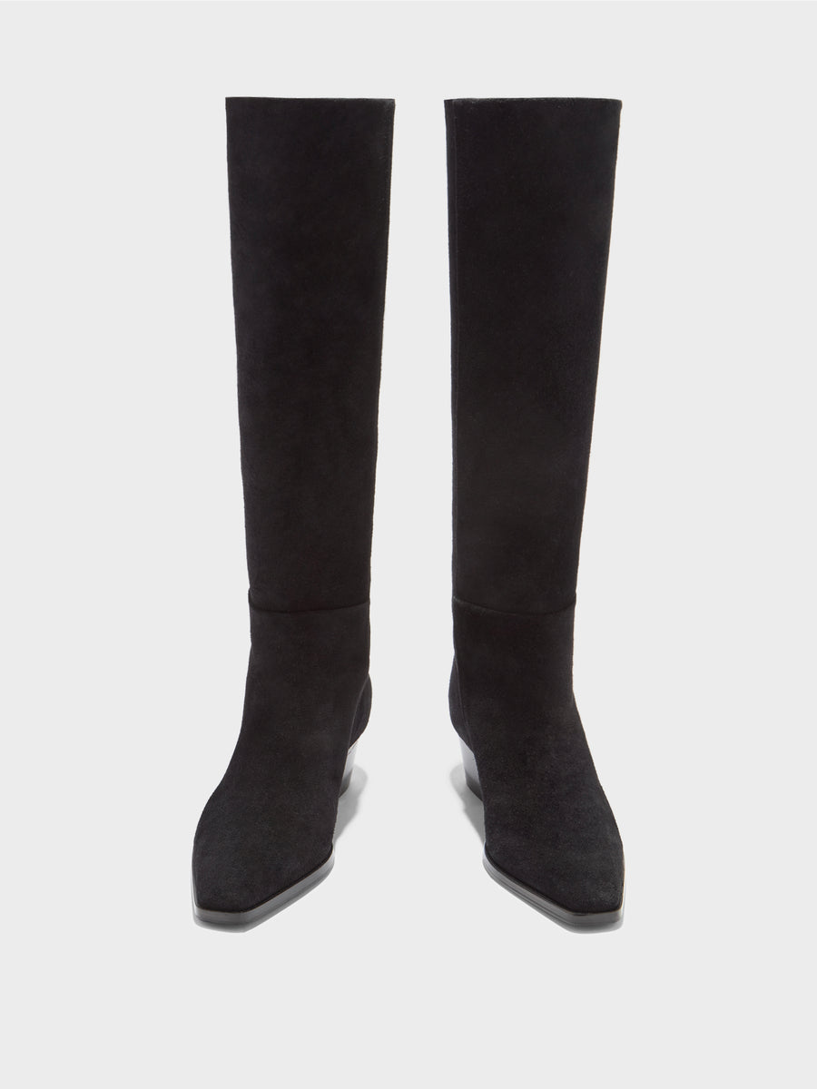 Medea Suede Knee-High Boots