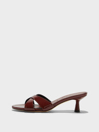 Vero Patent Leather Mules