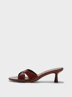 Vero Patent Leather Mules - Image 1