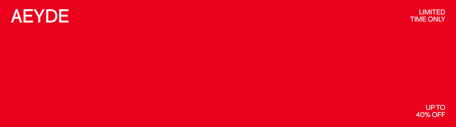 Archive Sale Banner