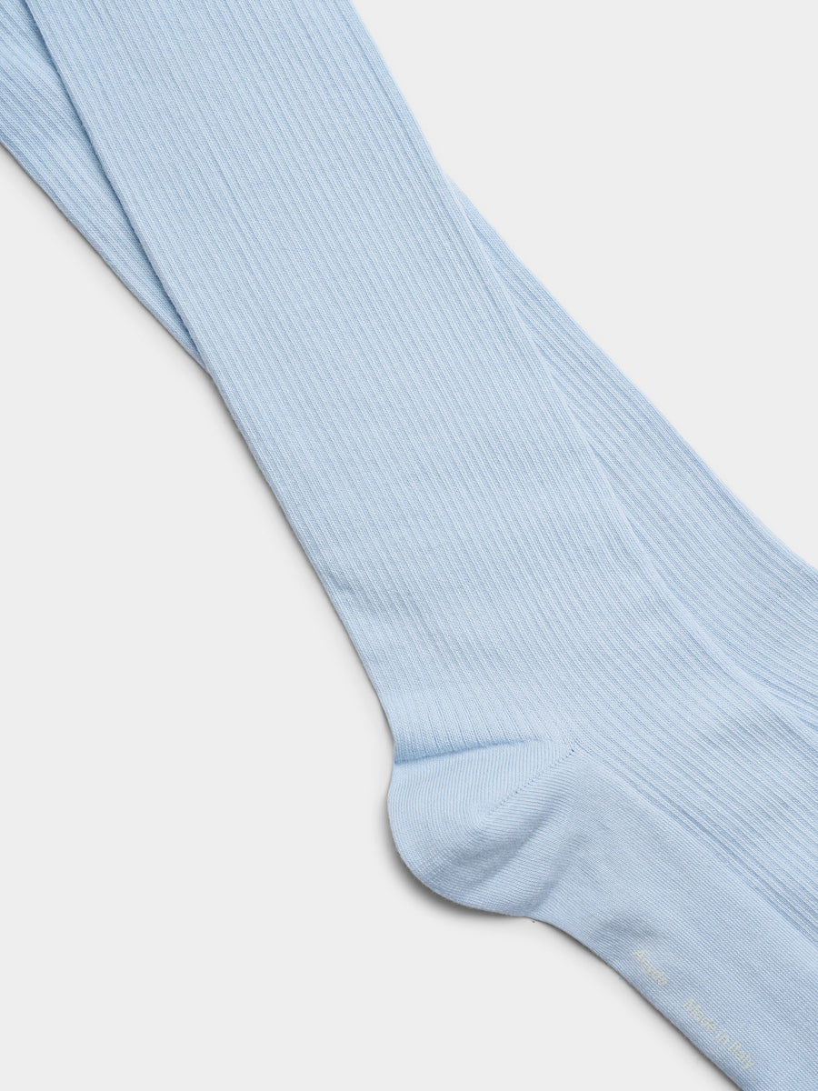 Aeyde | Jay Cotton Socks for Women | Glass Cotton | Luxury Materials | Handmade in Italy | Material Details