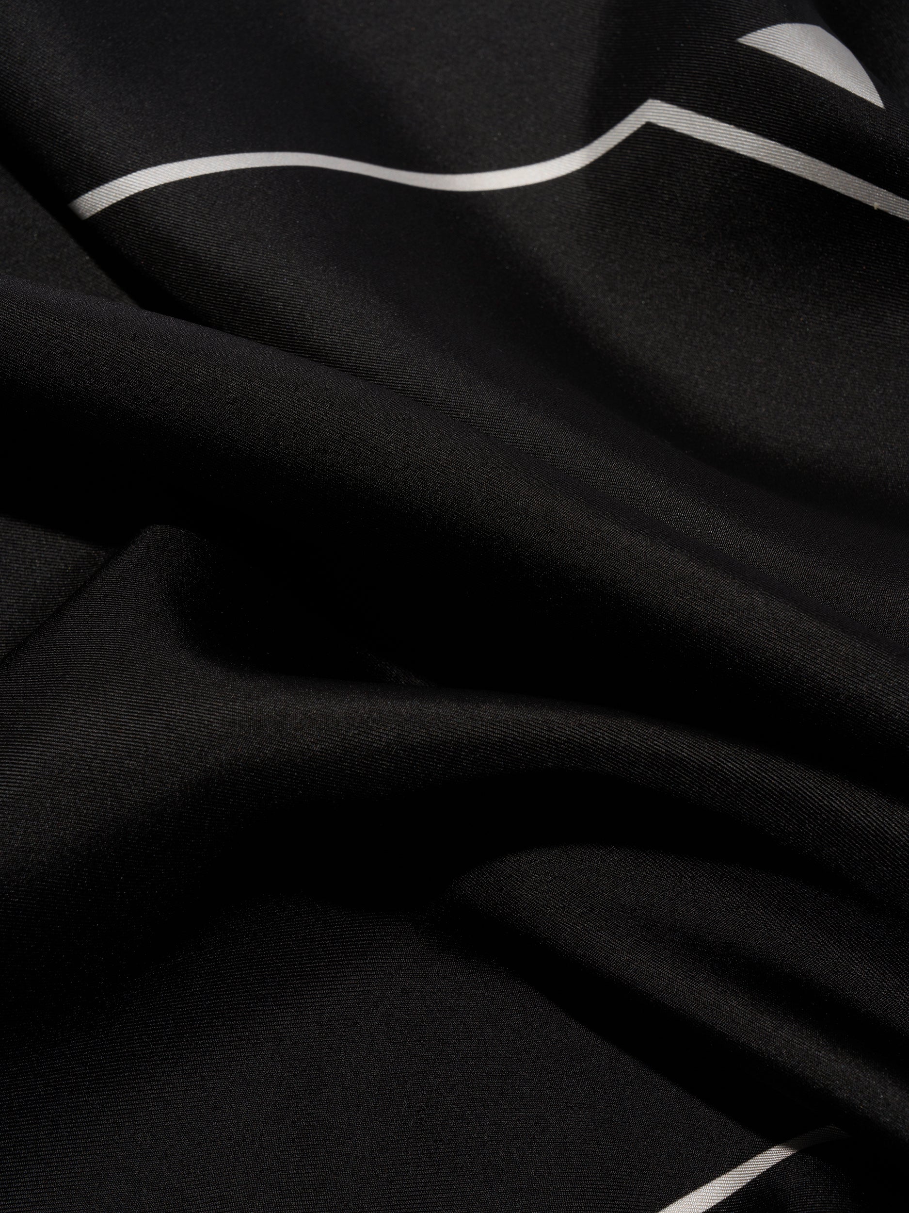 Aeyde | Soli Silk 60x60cm Scarves for Women | Moka Silk | Luxury Materials | Handmade in Italy | Material Details